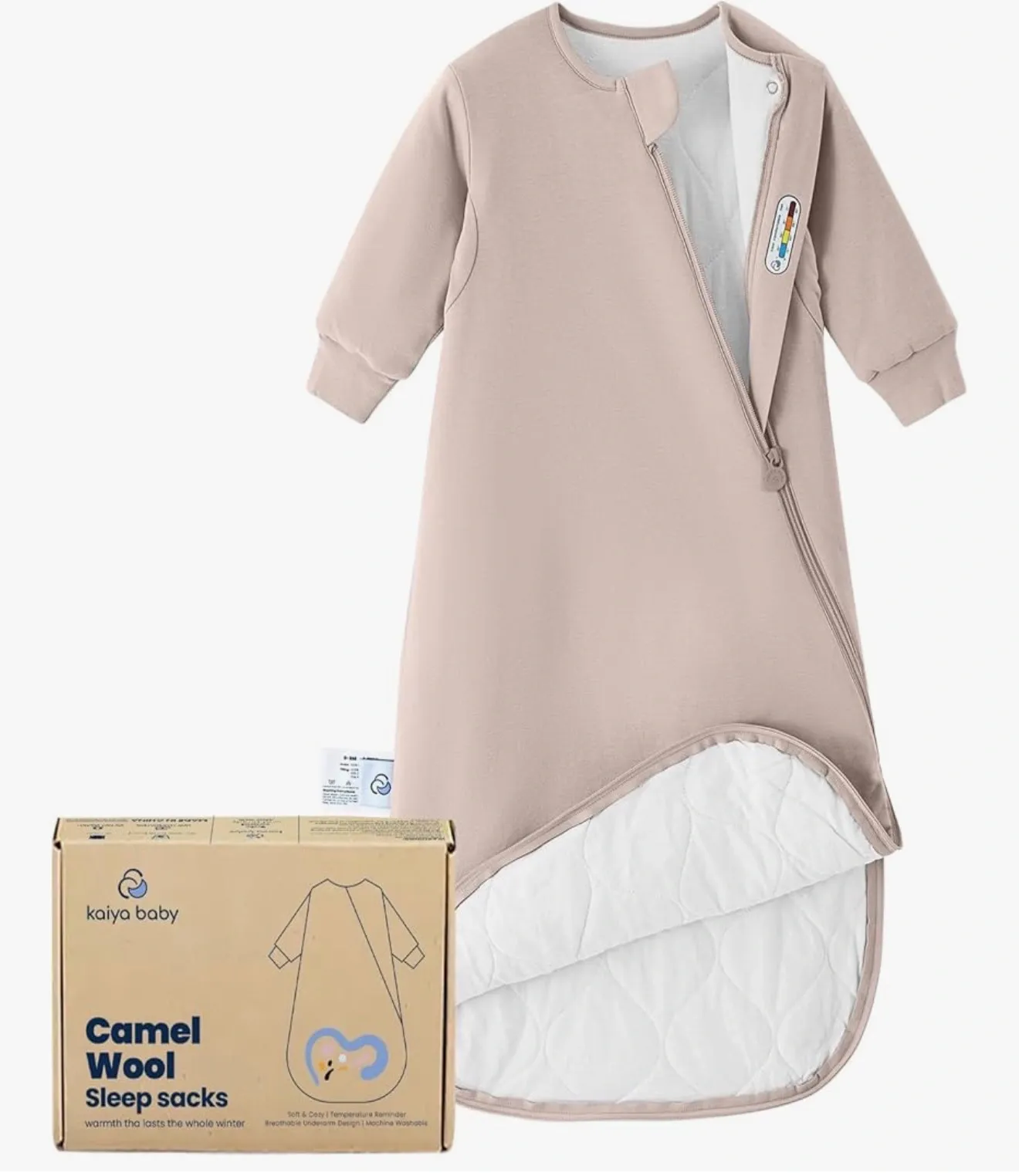Baby Sleeping Bag, Dusty Pink