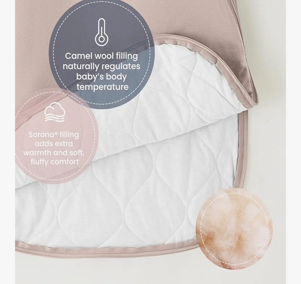 Baby Sleeping Bag, Dusty Pink