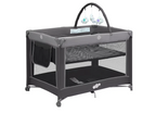 Pamo Babe Playard Crib with Bassinet and Toy Bar