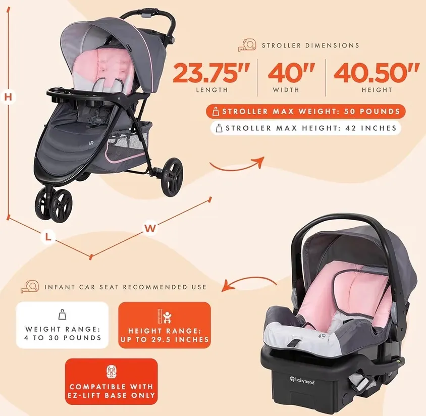 Baby Trend EZ Ride Travel System