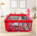 Baby Playpen, Red (sealed box) (50.4 X 50.4)