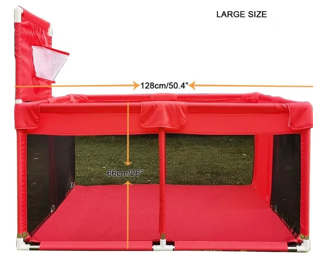 Baby Playpen, Red (sealed box) (50.4 X 50.4)