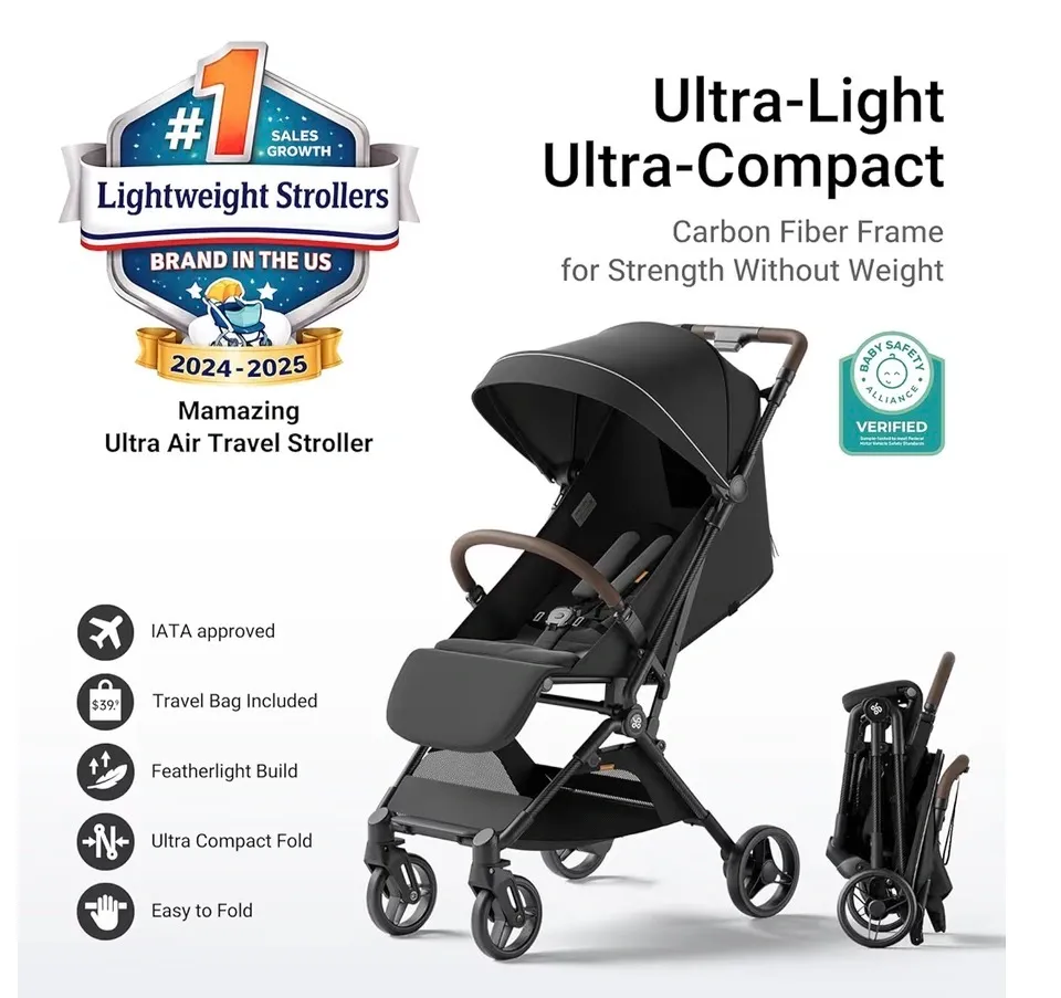 MAMAZING Ultra Air Travel Stroller
