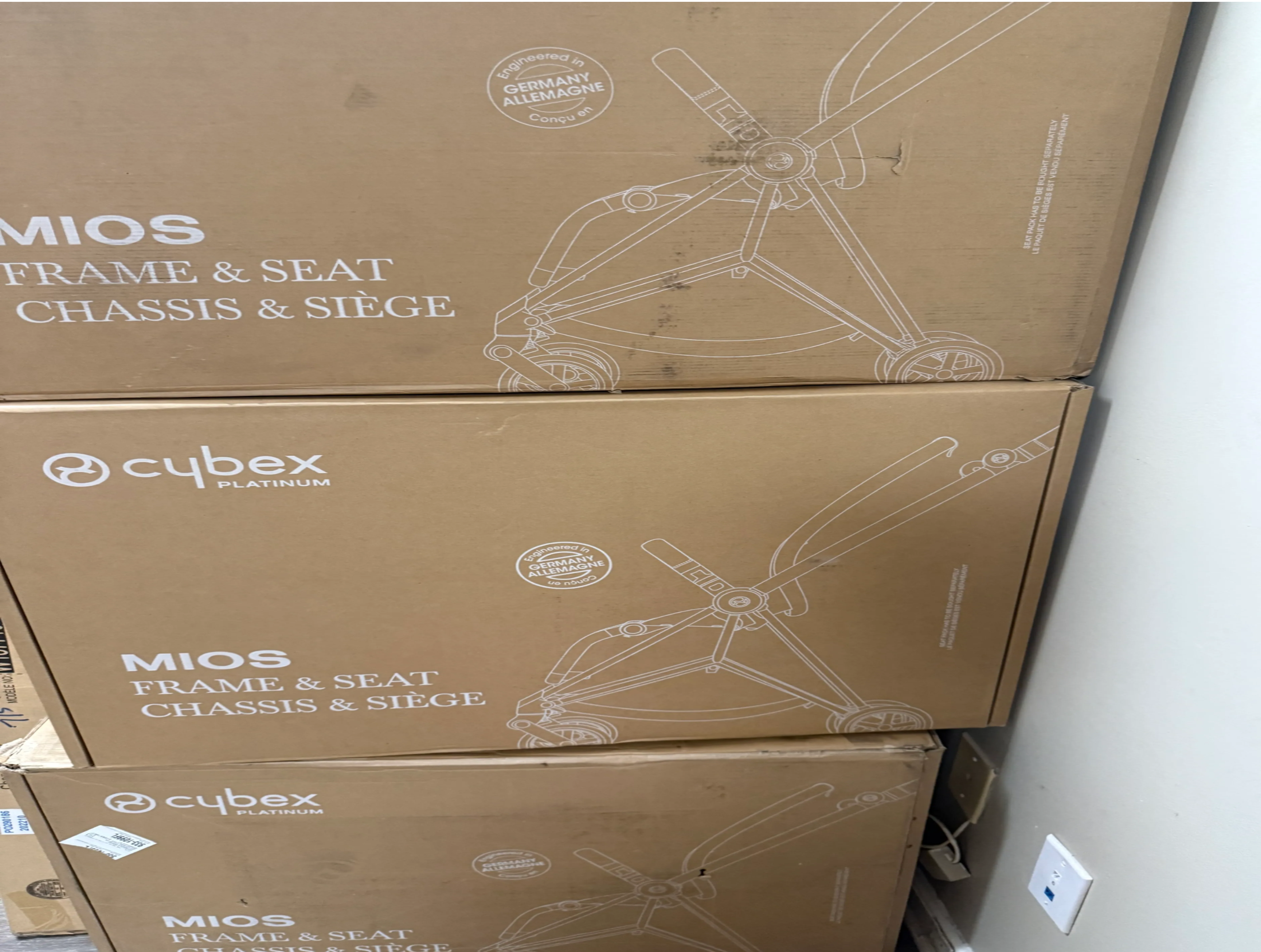 CYBEX MIOS 3 Stroller with Seat Pack
