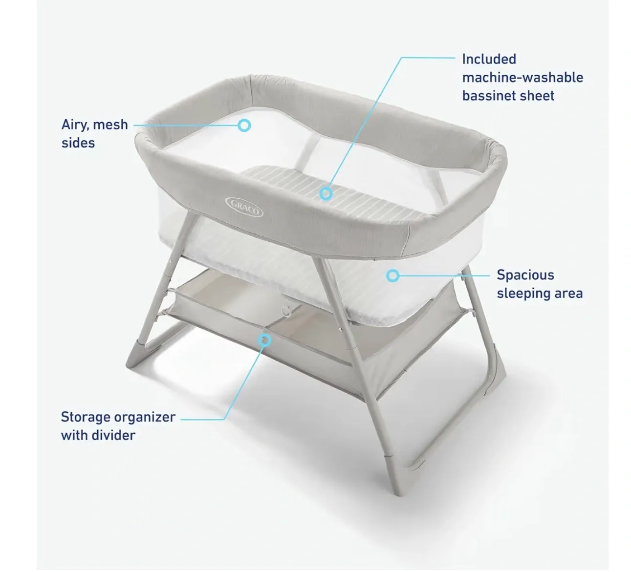 Graco DreamMore Travel Bassinet