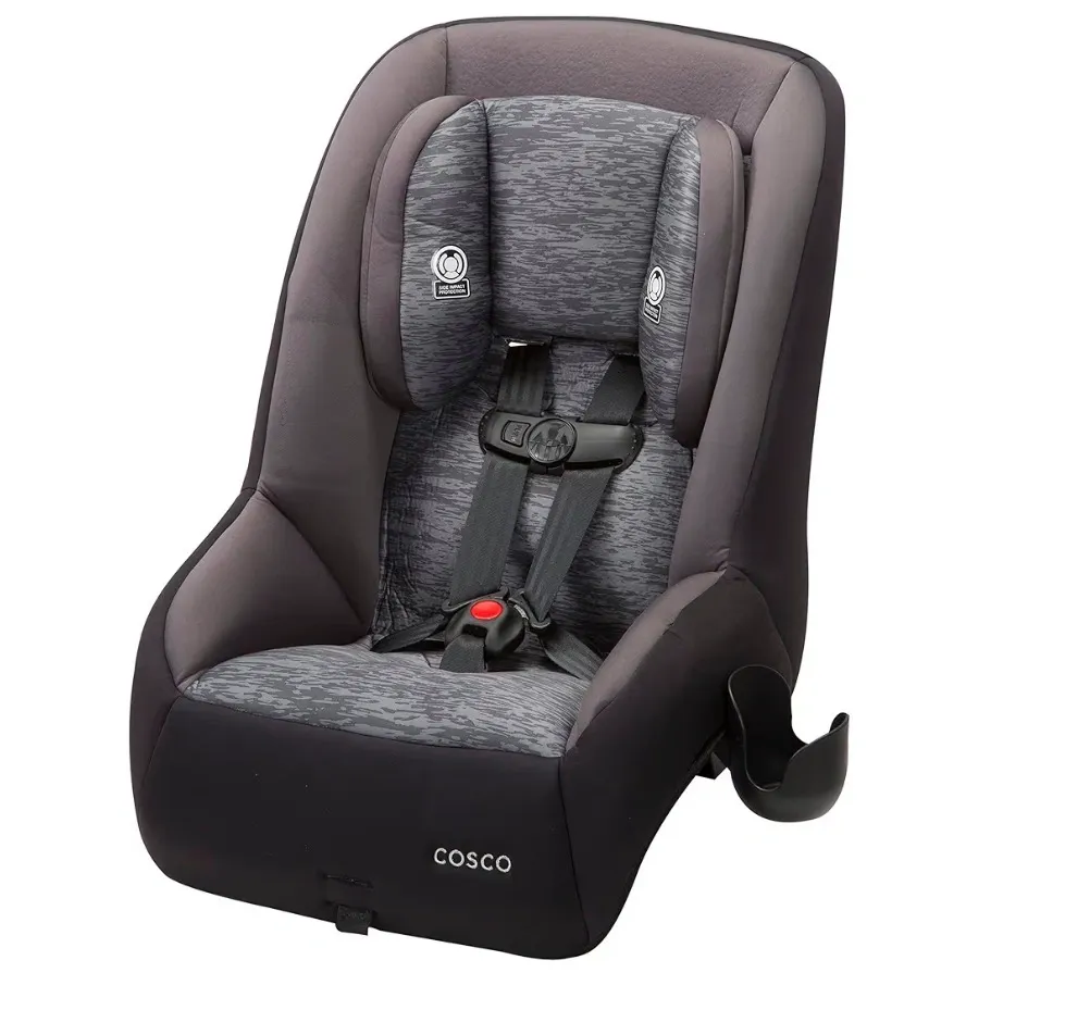 Cosco Mighty Fit 65 Convertible Car Seat, Heather Onyx