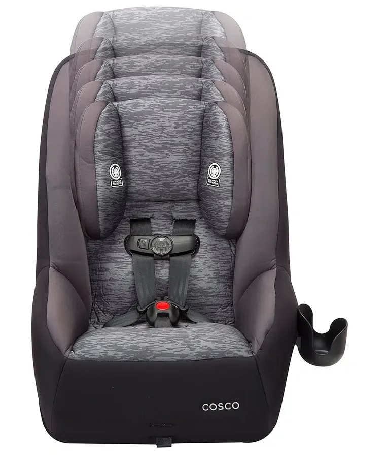Cosco Mighty Fit 65 Convertible Car Seat, Heather Onyx