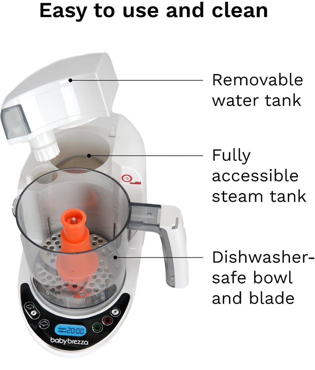 Baby Brezza One Step Baby Food Maker Deluxe- Steam and Blend