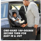 Baby Jogger City Turn Rotating Car Seat, Onyx Black
