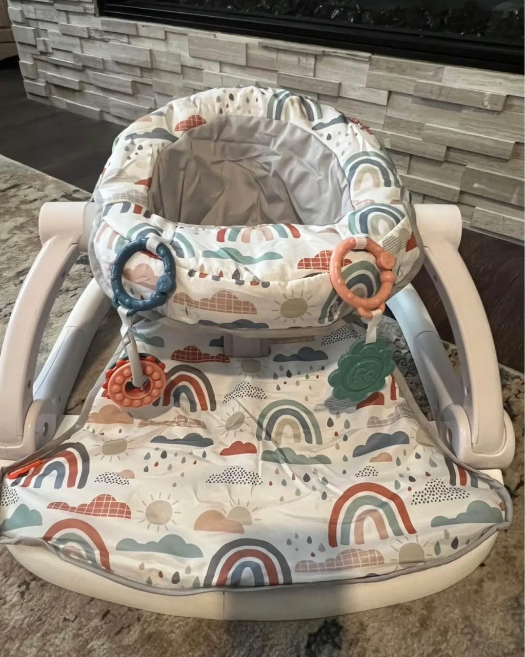 Fisher Price Sit Me Up Seat, Rainbow