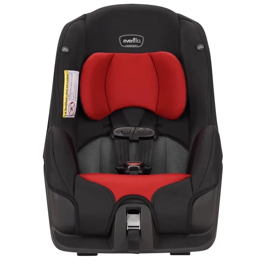 Evenflo Tribute LX Convertible Car Seat, Red