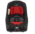 Evenflo Tribute LX Convertible Car Seat, Red