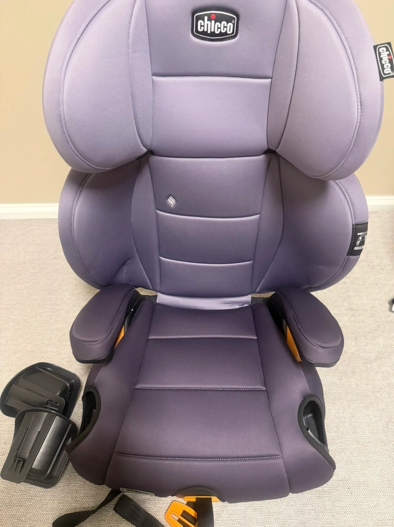 Chicco KidFit Plus High Back Booster, Purple