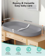 Comomy Baby Changing Pad, Gray