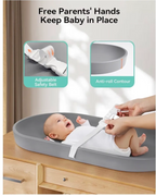 Comomy Baby Changing Pad, Gray