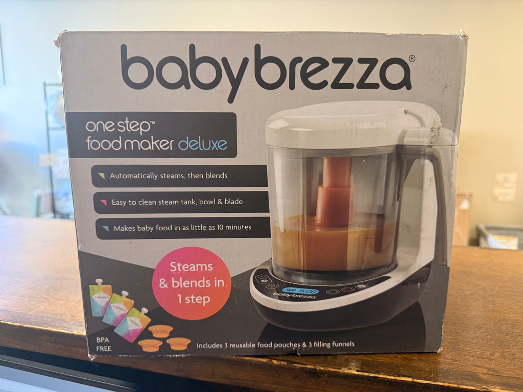 Baby Brezza One Step Baby Food Maker Deluxe- Steam and Blend