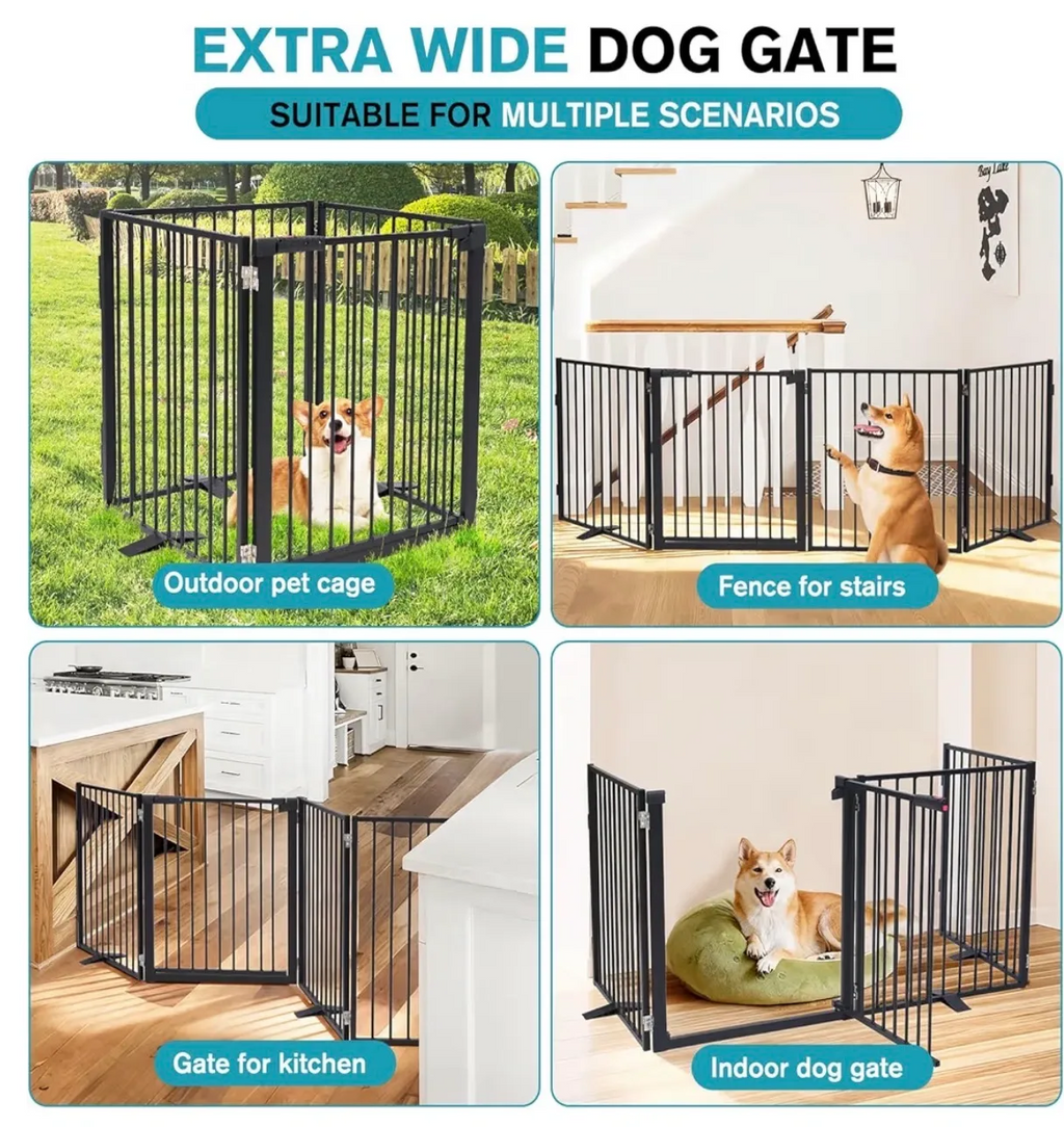 Extra Wide Free-Standing Gate