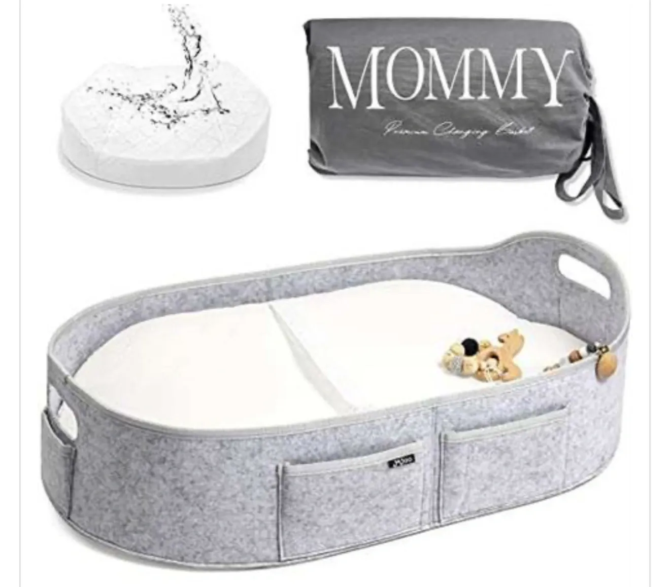 J&Joo Baby Changing Basket