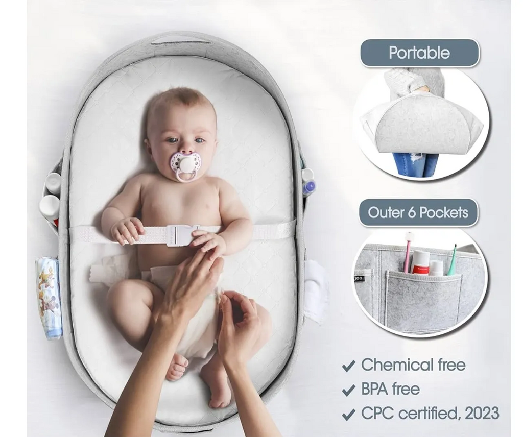 J&Joo Baby Changing Basket