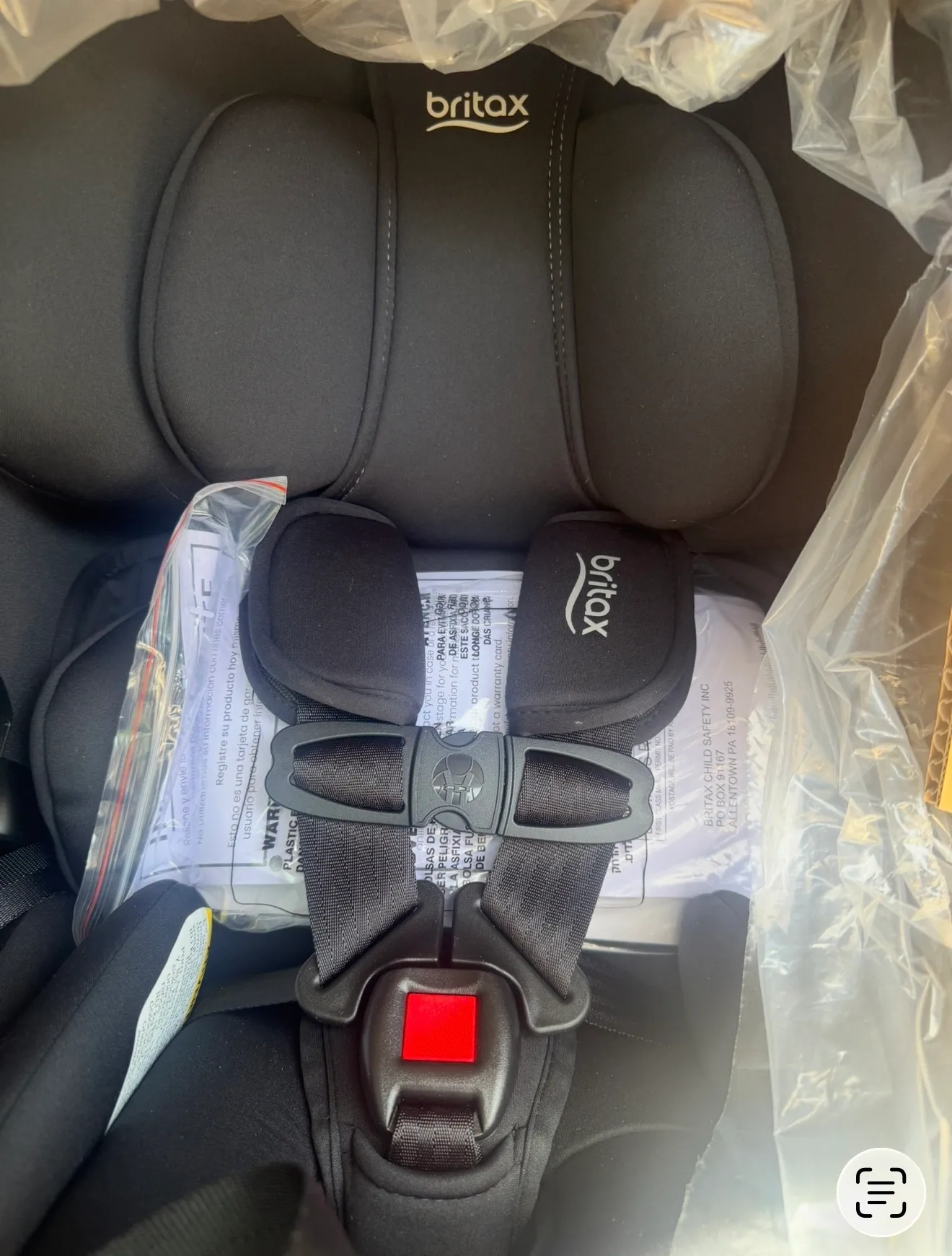 Britax Poplar S Car Seat, Onyx
