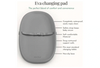 Evolur Eva Baby Changing Pad, Gray