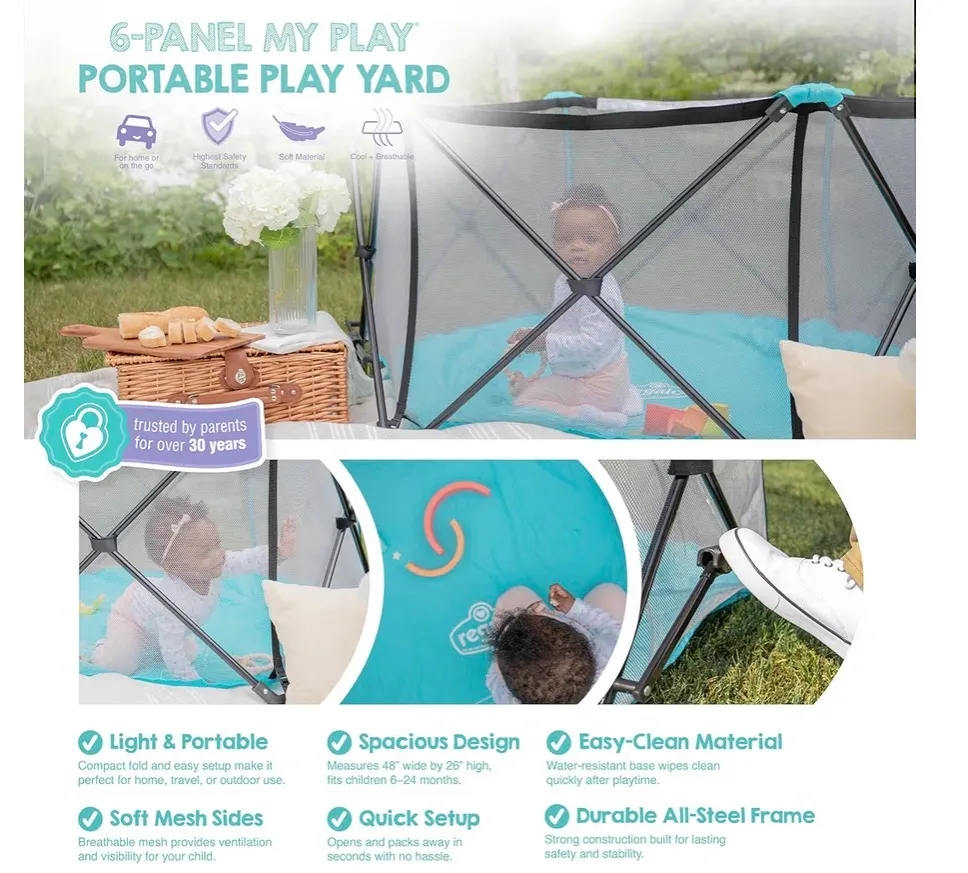 Regalo My Play Portable Baby Playpen