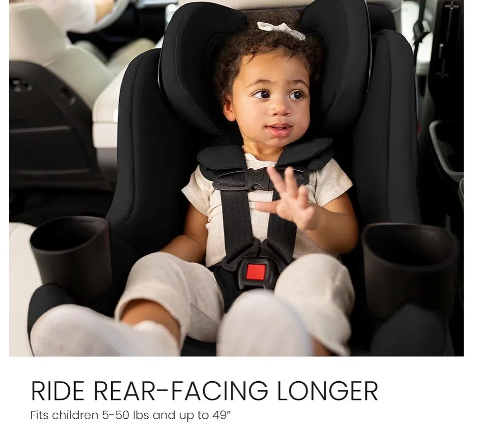 Britax Galaxy360 Slim Rotating Car Seat, Black