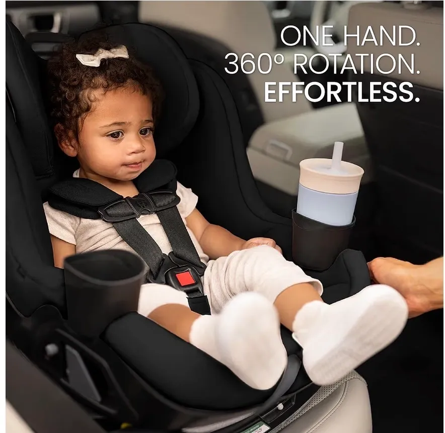 Britax Galaxy360 Slim Rotating Car Seat, Black