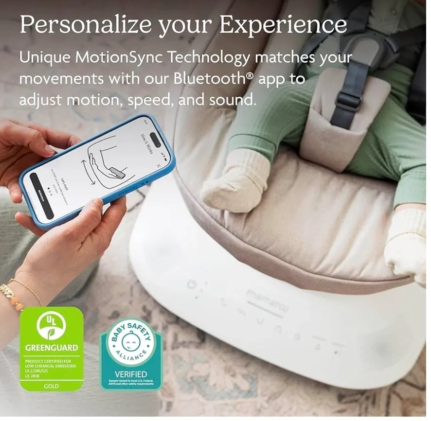 UPPAbaby Mamaroo Smart Baby Swing