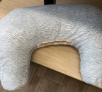 Boppy Nursing Pillow, Blue Speckled
