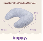 Boppy Nursing Pillow, Blue Speckled