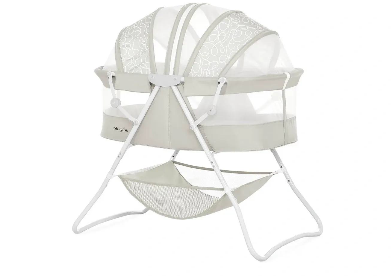 Dream On Me Karley Bassinet, Cool Gray