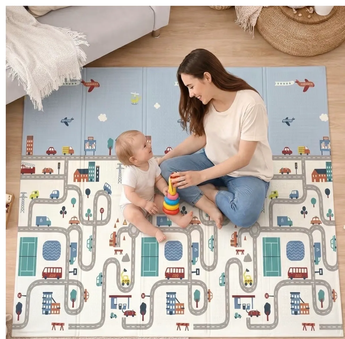 Extra Large Foam Play Mat (70x78)