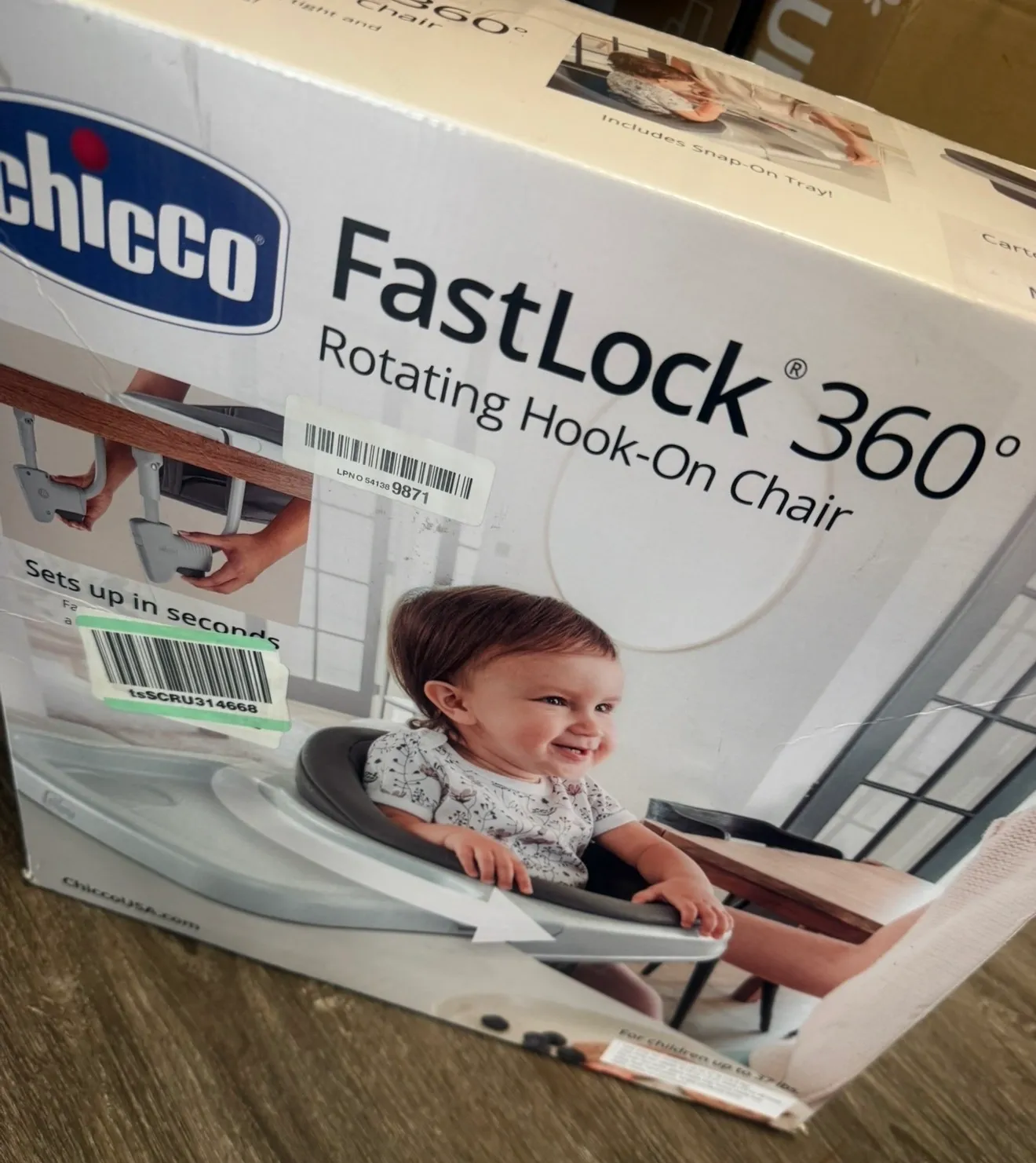 Chicco FastLock 360 Hook-On High Chair