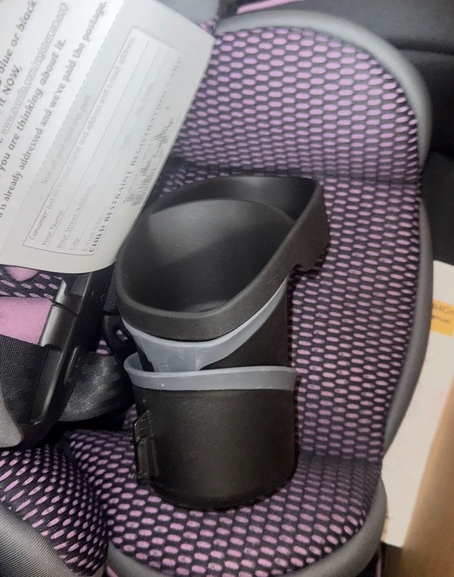 Evenflo EveryFit/All4One Convertible Car Seat, Pink