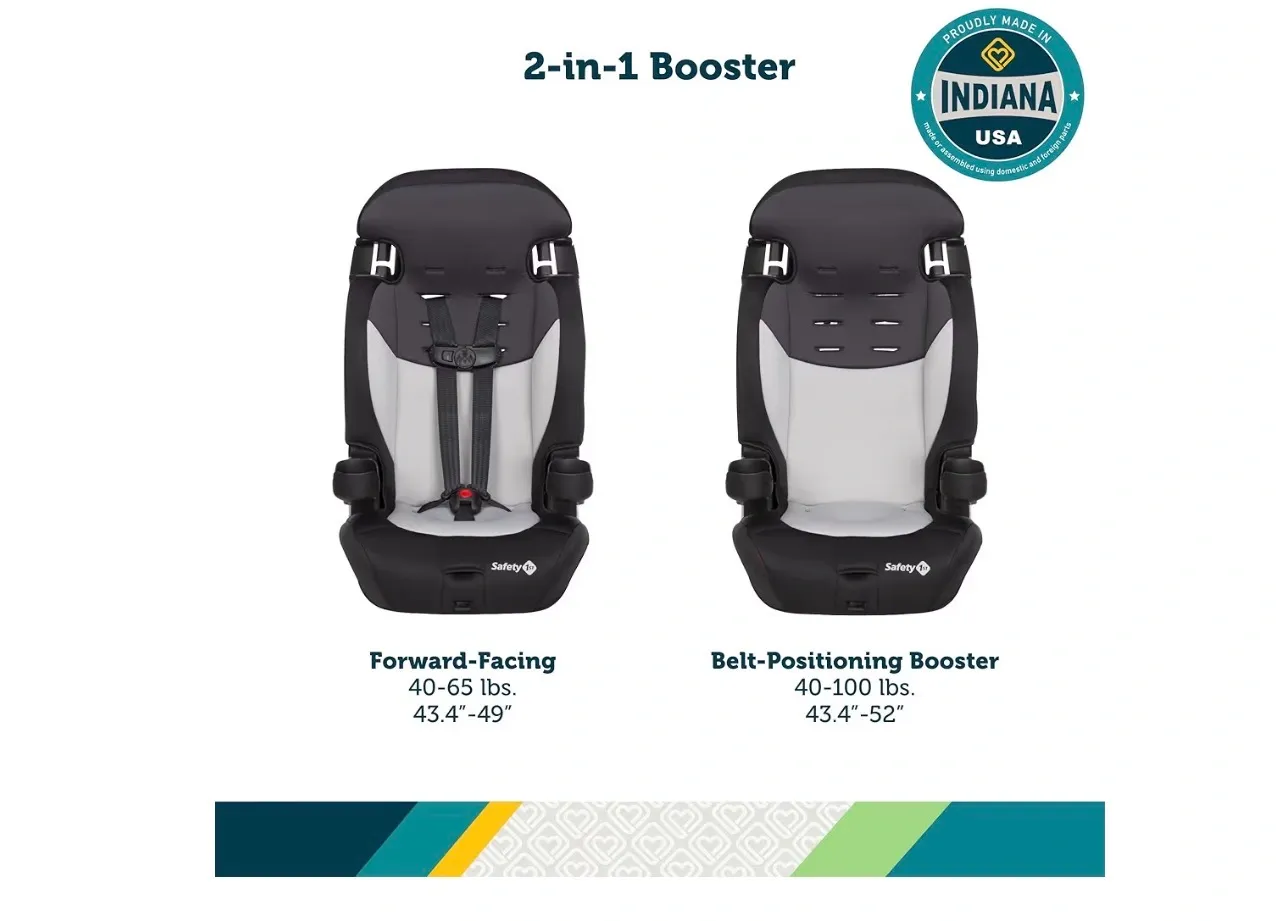 Safety 1st Grand Harness Booster Car Seat, Sparrow