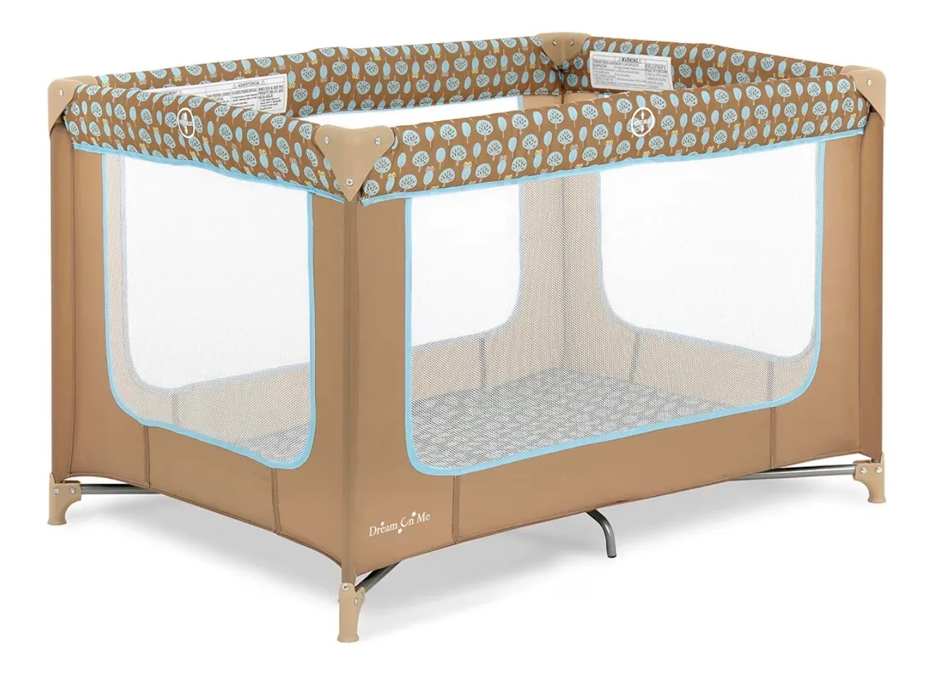 DOM Zodiac Playard, Coffee/Blue