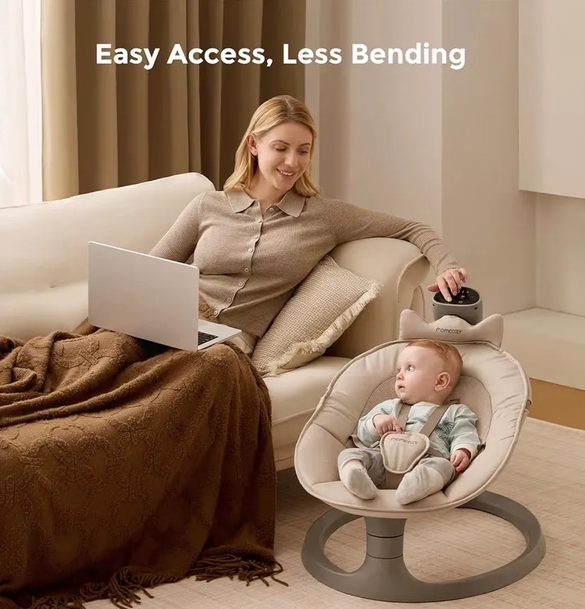 Momcozy Electric Baby Swing