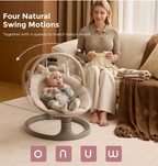 Momcozy Electric Baby Swing