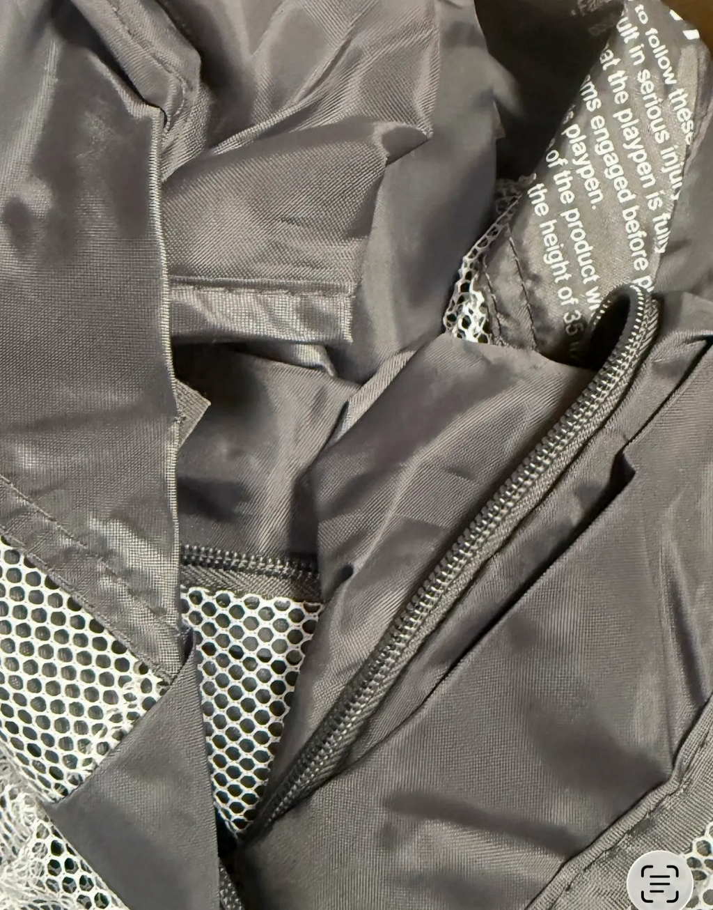 Dripex Baby Playpen, Dark Grey (52x52)
