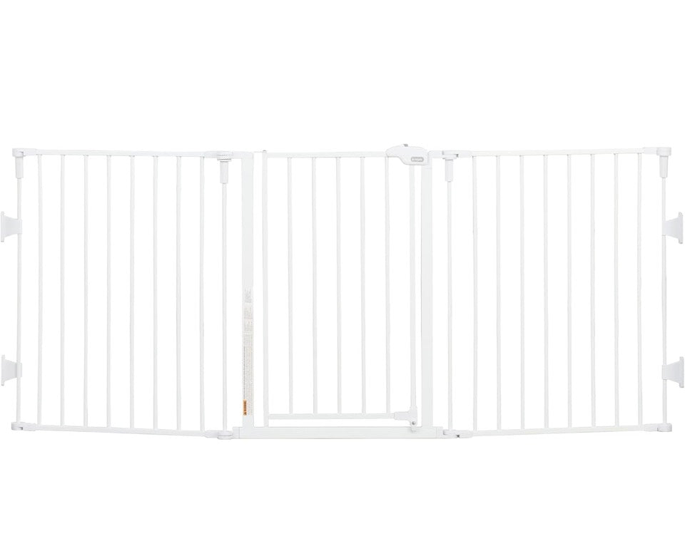 Regalo Extra Wide (76in.) Baby/Pet Gate - White