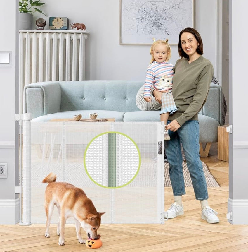 Retractable Gate 55” wide, 33" tall