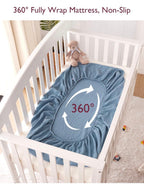 Momcozy fitted crib sheets - 2 pack