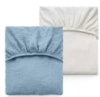 Momcozy fitted crib sheets - 2 pack