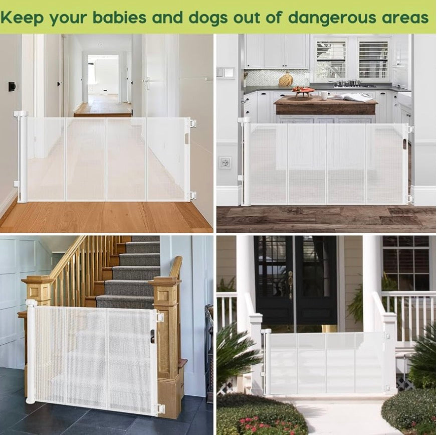 Retractable Gate 55” wide, 33" tall
