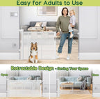Retractable Gate 55” wide, 33" tall