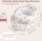Inflatable Baby Seat with Built-in Pump
