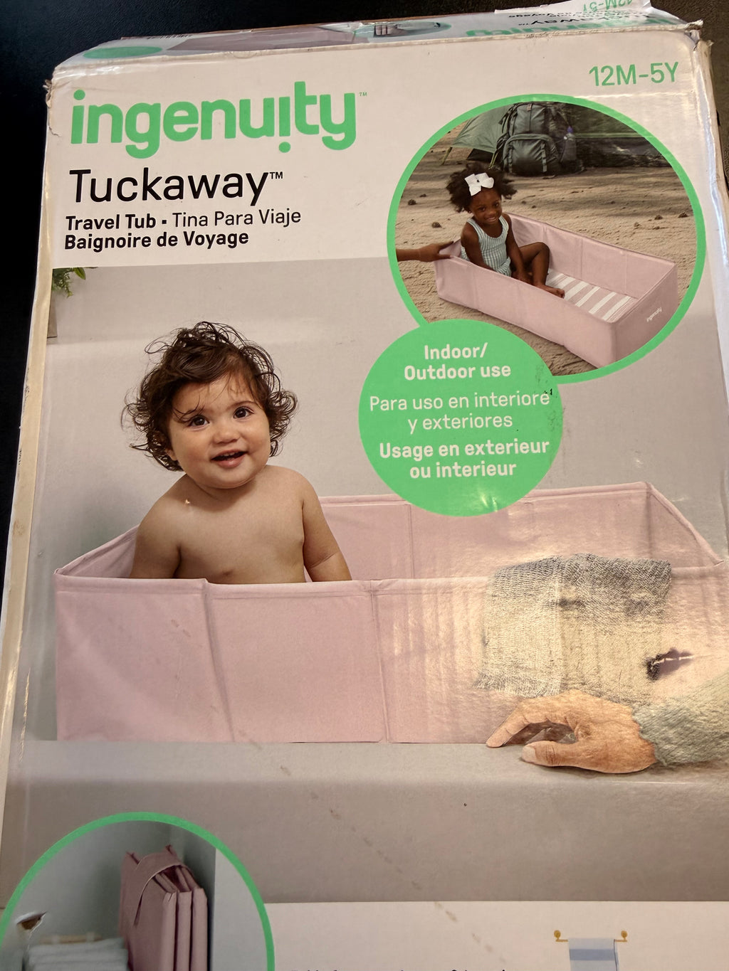 Ingenuity Tuckaway Bathtub