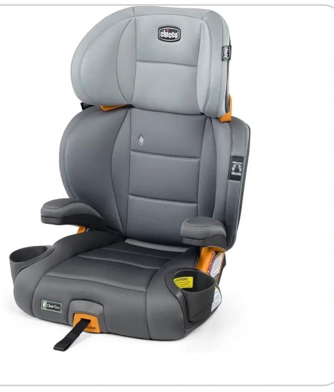 Chicco KidFit High Back Booster, Gray