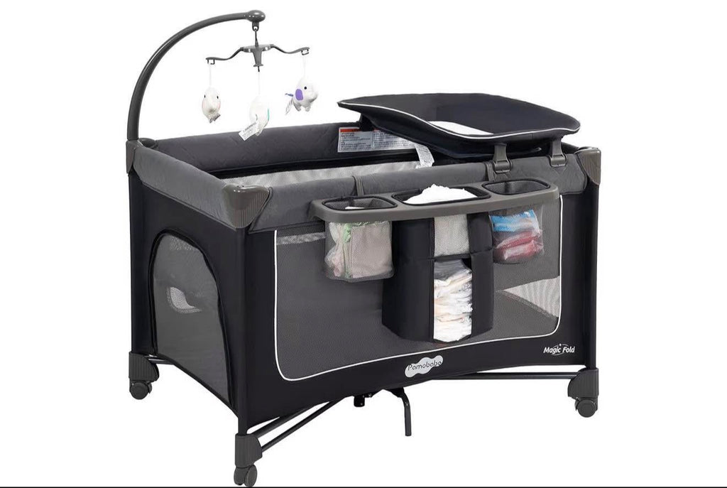Pamo Babe Magic Fold Bassinet/ Playard